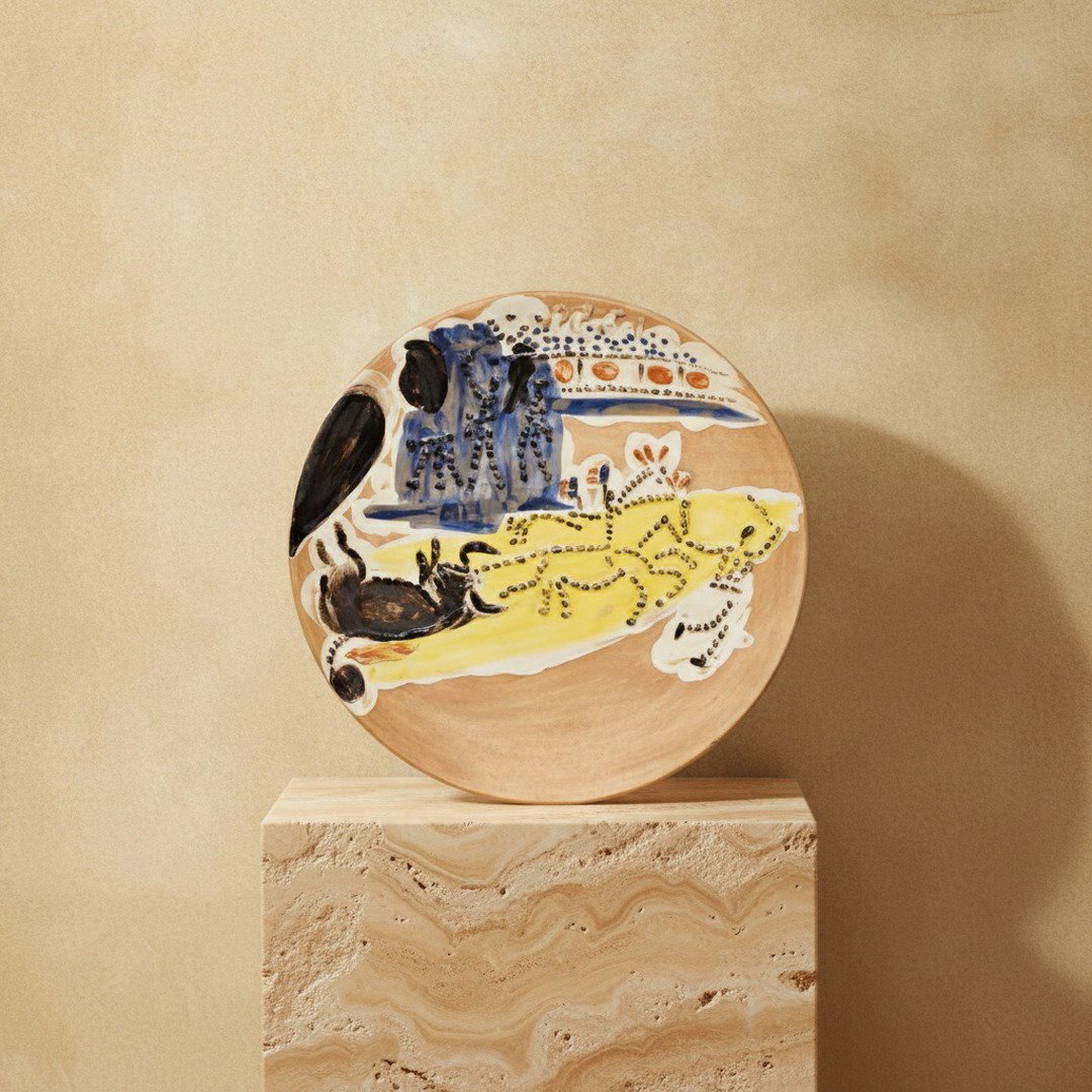 Scènes de corrida (ensemble de 8 assiettes)