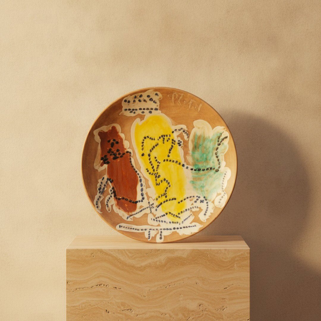 Scènes de corrida (ensemble de 8 assiettes)