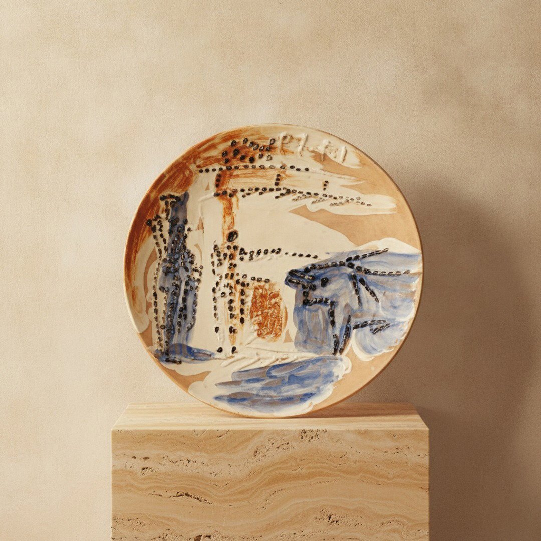 Scènes de corrida (ensemble de 8 assiettes)