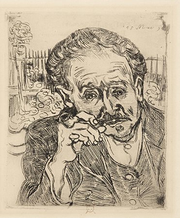 Portrait du Docteur Gachet / à la pipe