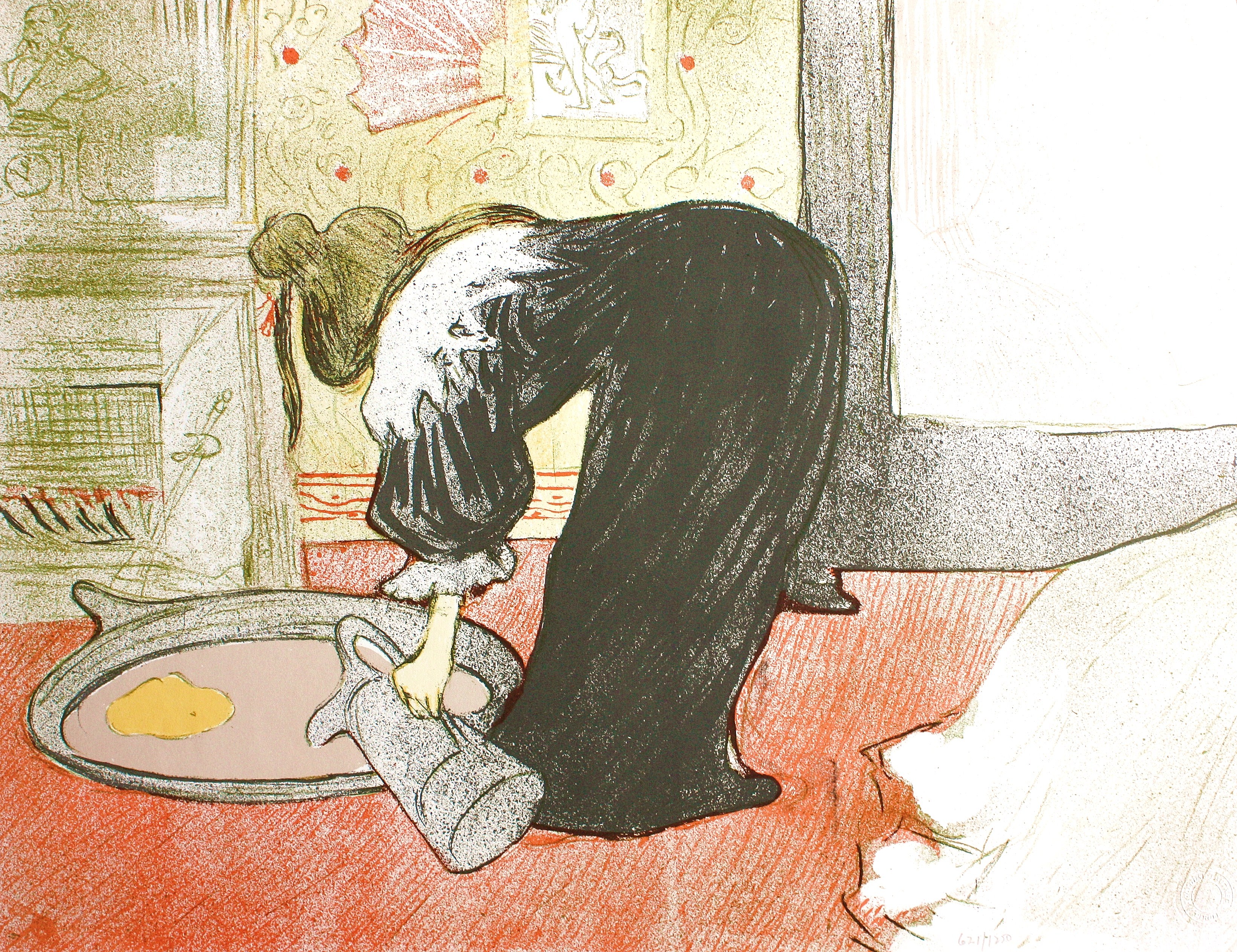 Femme au tub