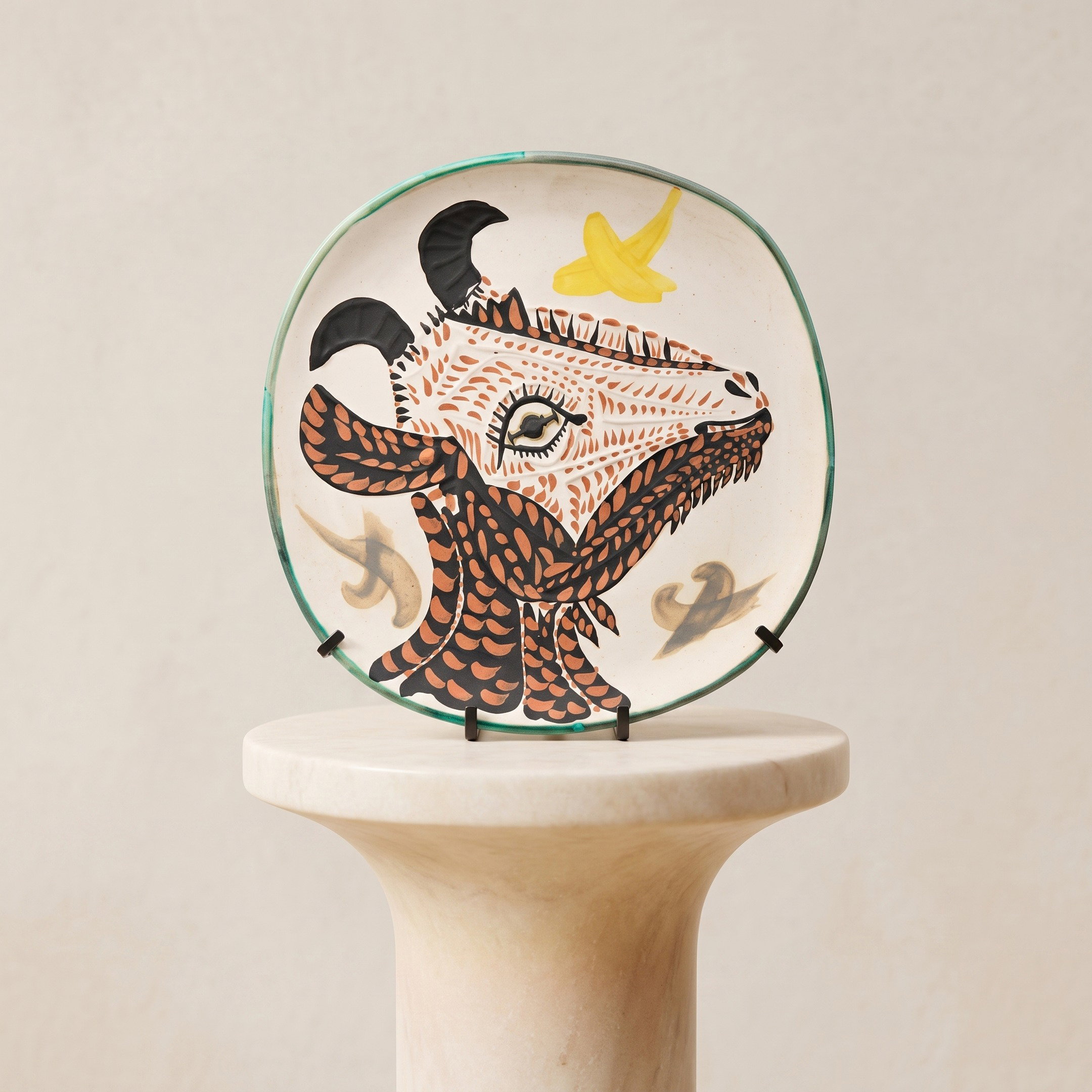 Tête de Chèvre de profil