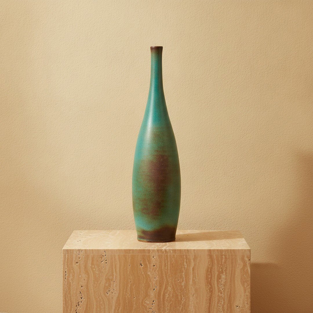 Vase et bouteilles