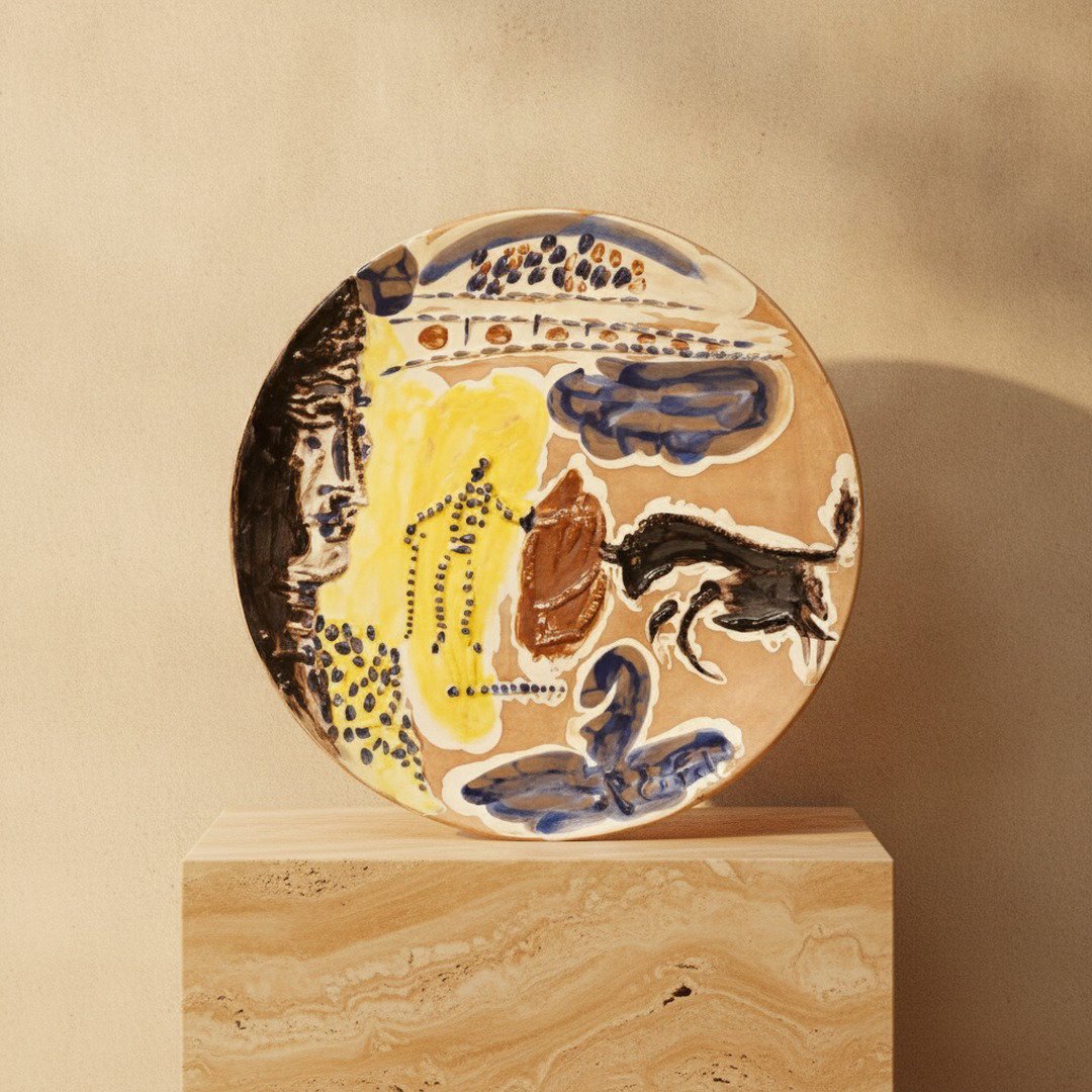 Scènes de corrida (ensemble de 8 assiettes)