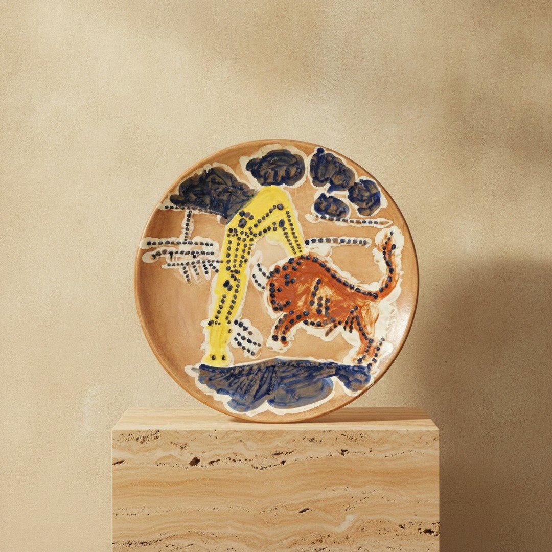 Scènes de corrida (ensemble de 8 assiettes)