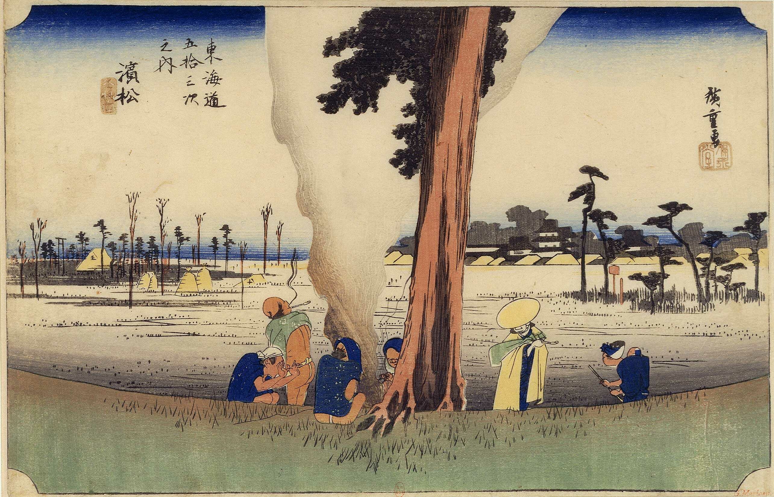 29. Hamamatsu — La désolation de l'hiver (Fuyugare no zu)