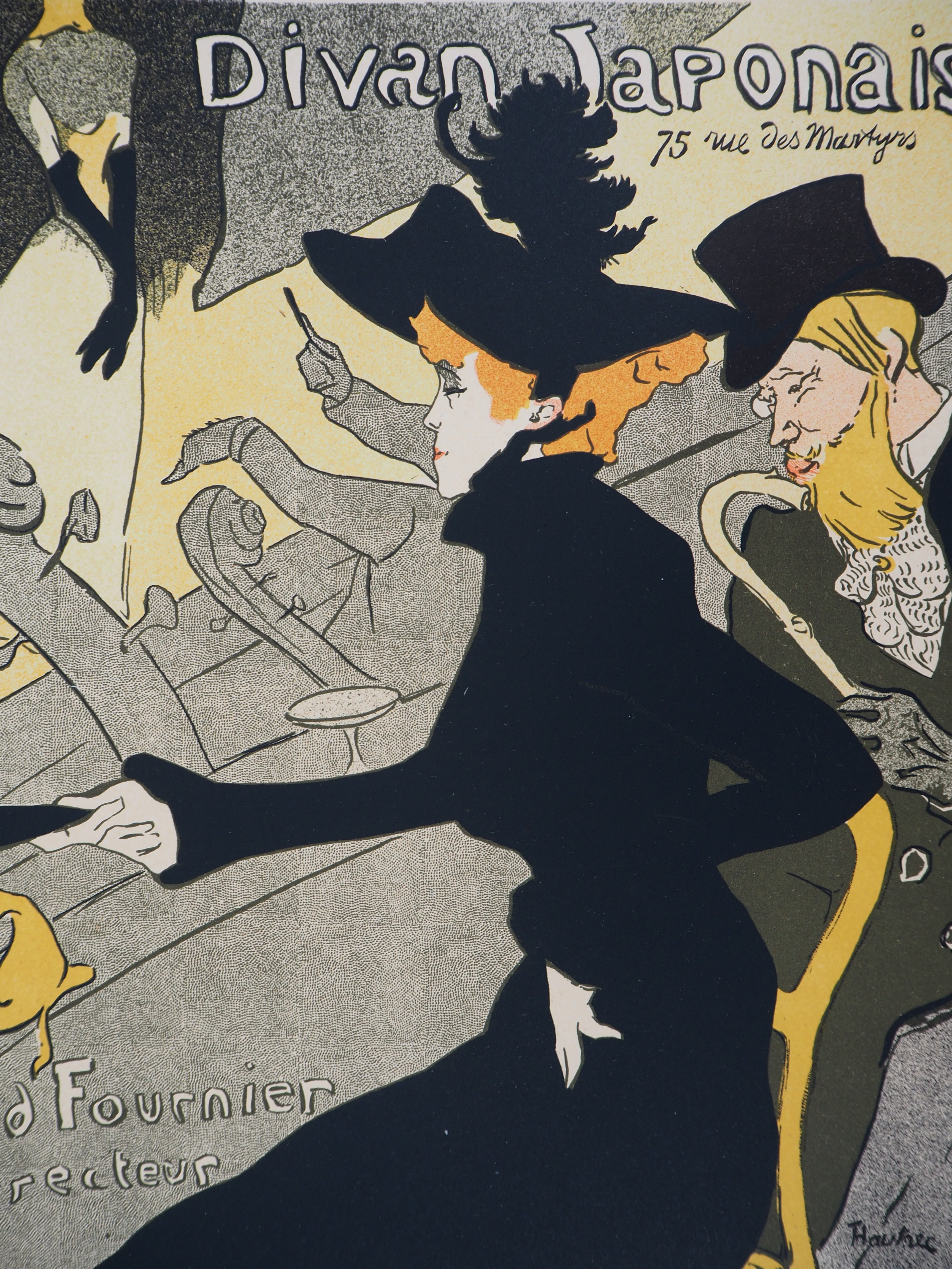 Affiche pour Divan Japonais / Photochromie imprimée en