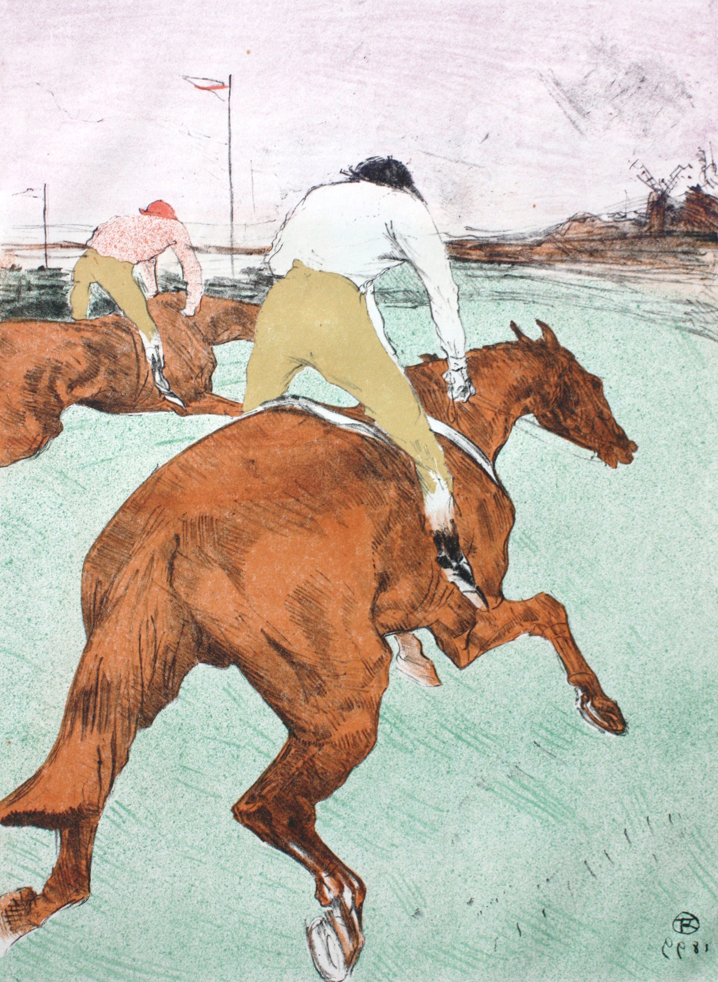 Course équestre