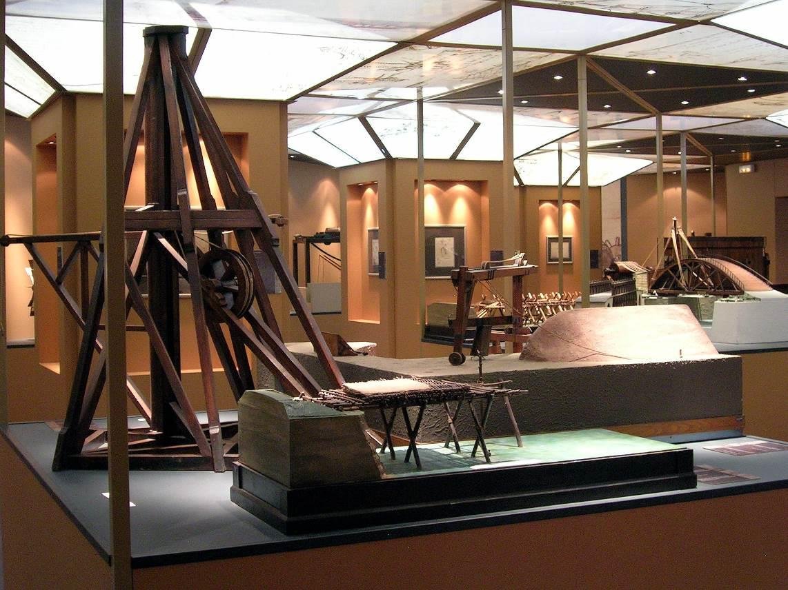 Léonard de Vinci - Les Inventions d'un génie. Turquie, France, Belgique, Italie, Espagne, Luxembourg.