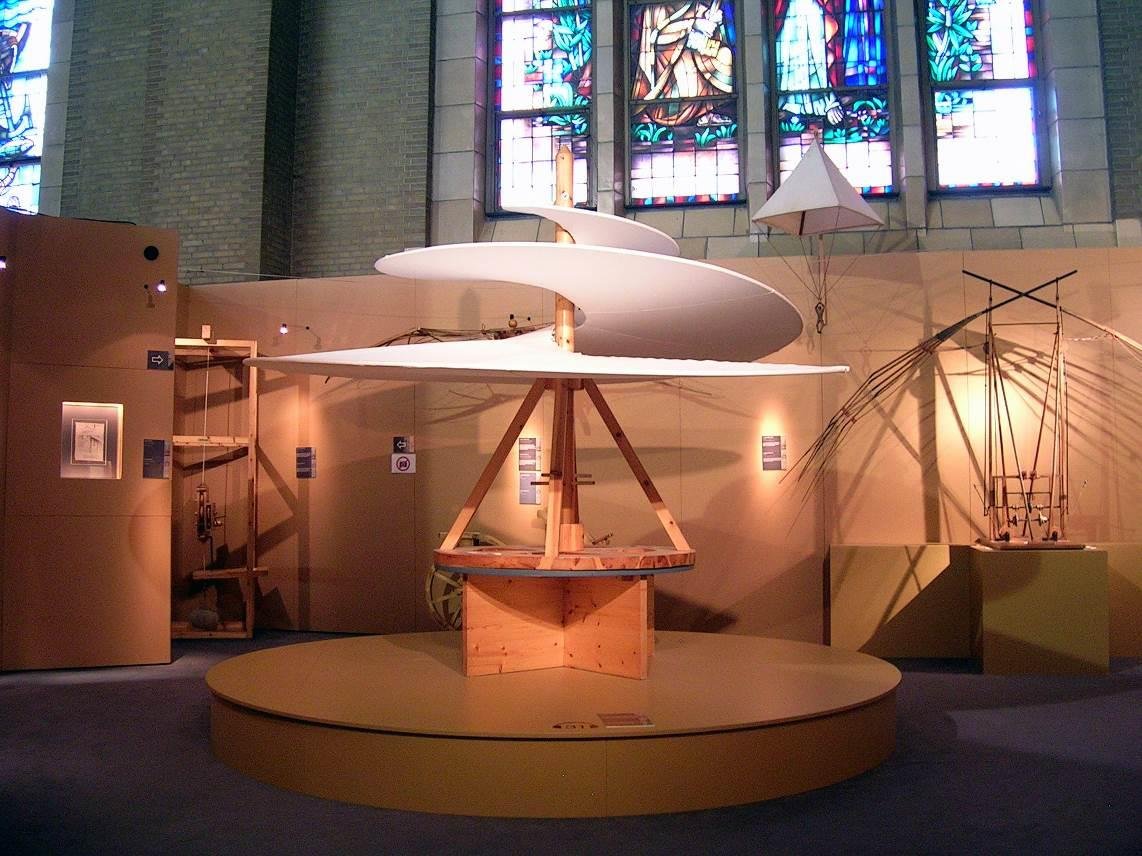 Léonard de Vinci - Les Inventions d'un génie. Turquie, France, Belgique, Italie, Espagne, Luxembourg.